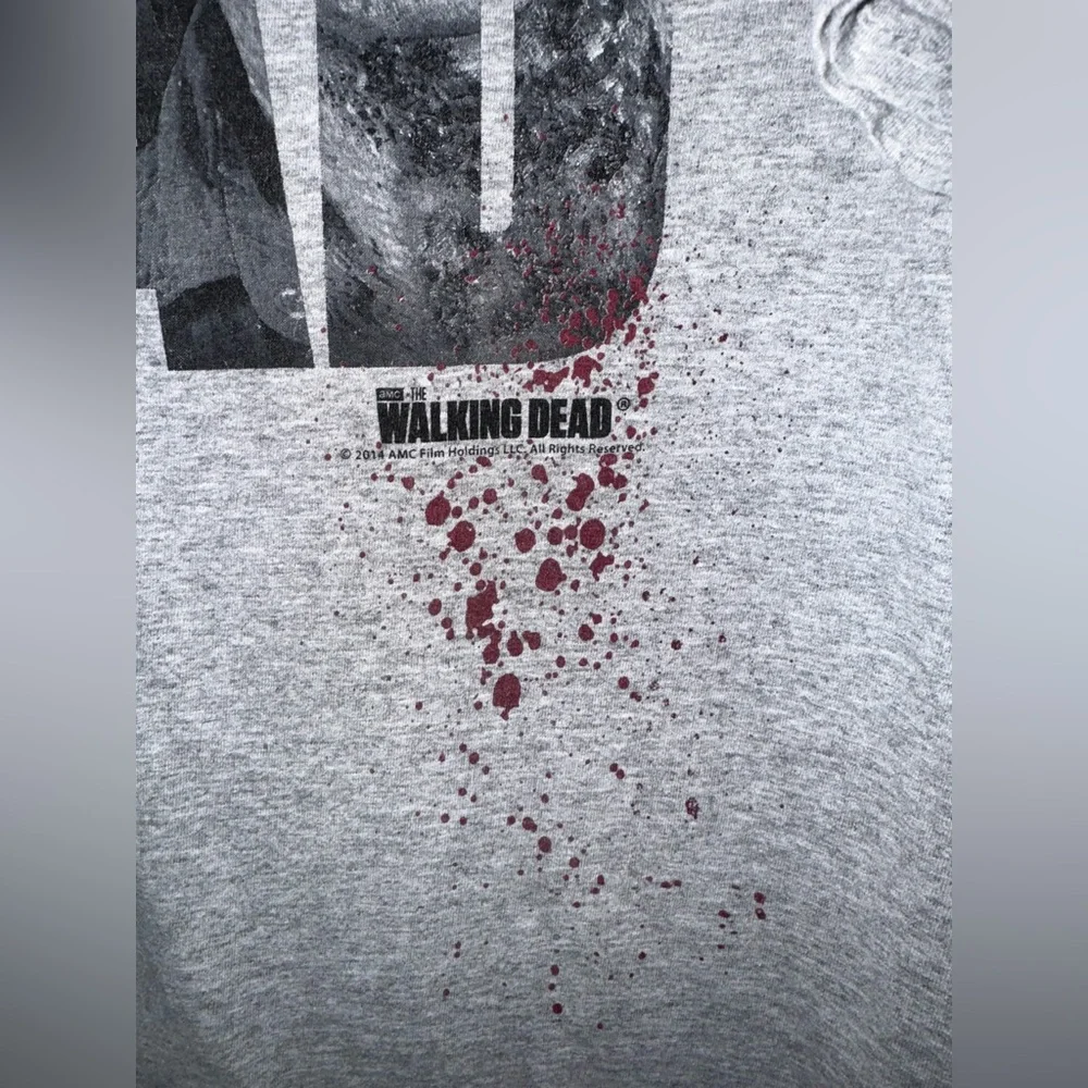 Gray The Walking Dead Graphic T-Shirt